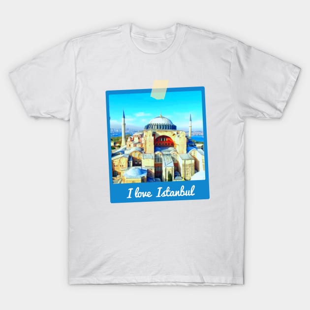 I love  Istanbul T-Shirt by zzzozzo